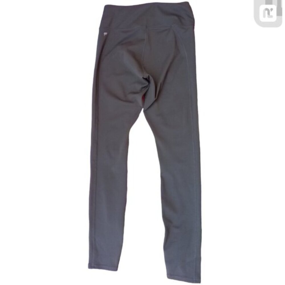 Fabletics zippered olive athletic leggings sz S/M - Picture 6 of 9